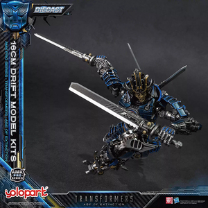 Yolopark <span class=keywords><strong>Transformers</strong></span> Drift AMK PRO, Figura de Acción Coleccionable Oficial de Metal Fundido a Presión de 16 cm, Edición Age of Extinction, Pre-Ensamblada - Product Image 4