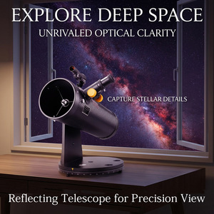 Télescope réflecteur Dobson 114mm 500mm à longueur focale variable pour l'observation astronomique, cadeau pour enfants, commerce électronique transfrontalier - Product Image 2