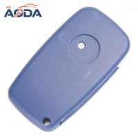 Coque de clé de voiture pliable OEM 2/3 boutons, télécommande intelligente pour Fiat, directement de l'usine