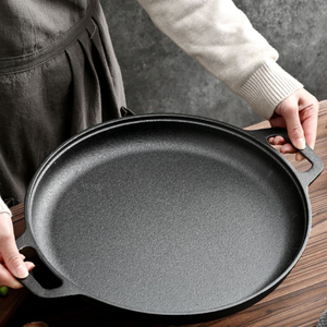 Sartenes <span class=keywords><strong>para</strong></span> Paella de Hierro Fundido de Grado AB, Ecológicas y Duraderas de Hefa Homeware, Compatibles con Cocina de Gas, Plancha <span class=keywords><strong>para</strong></span> Asar <span class=keywords><strong>para</strong></span> Restaurantes y <span class=keywords><strong>Barbacoas</strong></span> - Product Image 3