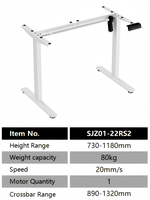 Économique, Monomoteur, Automatique, Électrique, pour Bureau, Chambre, Durable, Moderne, Métallique, Autoportant, Ergonomique, Réglable