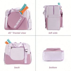 Mochila Deportiva Profesional de Gran Capacidad para Pickleball, Impermeable y Moderna, Bolsa para Raqueta de Tenis - Product Image 4