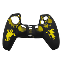 Personnalisation Motif gravé au laser Antidérapant Absorption des chocs Silicone Conception de motifs multiples Housse de protection pour manette PS5