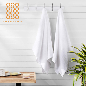 Serviettes de qualité supérieure 600 GSM 100% coton filé à l'anneau Séchage rapide Très absorbantes Toucher doux Parfaites pour un usage quotidien - Product Image 2