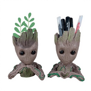 4 styles <span class=keywords><strong>de</strong></span> pots <span class=keywords><strong>de</strong></span> fleurs Tree Man Pen Flower Pot the Galaxy Flowerpot Baby <span class=keywords><strong>Groot</strong></span> - Product Image 2