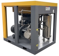 Compresor de Aire de Tornillo 100% Libre de Aceite Airhorse 230V 60Hz para el Mercado Estadounidense 75kW 100HP 8Bar 12.6m³/min para la Industria Alimentaria con Tanque de Acero Inoxidable