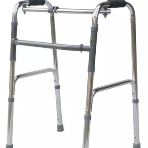 Aluminum Alloy <b>Walker</b> Lightweight <b>Folding</b> Walking Aid For Mobility Support - Product Image 3