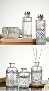 Centrotavola per Matrimoni, Vaso per Fiori Alto di Lusso Ecologico in Vetro Colorato, Design Art Déco per Arredamento Casa, Vaso da Tavolo OEM - Product Image 3