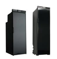 Refrigerador delgado para caravana de 150L, refrigerador para barco, 12 voltios, para coche, caravana, 12 V, congelador AC DC, refrigerador de doble uso para furgoneta