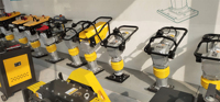 Yangfine Construction Electric Rammer 90 Tamper Vibratory Jumping Rammer