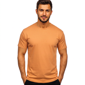 T-shirt pour homme à prix avantageux, 100% coton, haute qualité, respirant, séchage rapide, ajustable, confortable, taille personnalisable, usage décontracté - Product Image 1