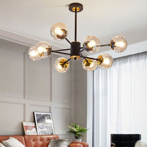 Nordic creativo a 8 <span class=keywords><strong>teste</strong></span> moderna camera da letto sala da pranzo lampade a sospensione lampada da soffitto a led lampadari di lusso per cucina ufficio - Product Image 1