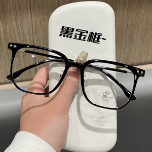 Monture de lunettes rectangulaire Maillard pour femmes, taille moyenne, verres PC anti-lumière bleue avec grandes montures sur ordonnance - Product Image 3