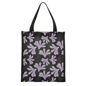 Custom Tribe Hawaiian Naupaka Print High Quality Portable Lunch Cooler Bag Velcro Close Insulated Lunch Bags With Aluminum Film - Product Image 2