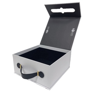 Caja de Regalo de Cartón Rígido con Cierre Magnético de Lujo Personalizada, con Acabado en Cuero PU, Grabado en Relieve, Laminado Mate y Separador Interno de Esponja - Product Image 2
