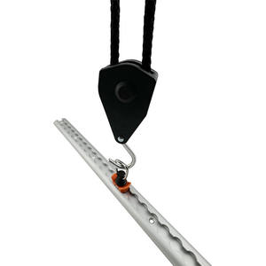 1/2 "500 एलबीएस ट्रक ट्रेलर की रस्सी रचेट टाई, टेचेट शेव पुली के साथ मैनुअल लिफ्टिंग रस्सी, एस हुक के साथ - Product Image 5