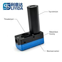 Générateur de vide compact multi-étages BM05-A - Éjecteur Venturi haute aspiration (-85 kPa) pour l'automatisation robotisée de préhension et de placement