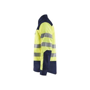 BLAKLADER - 325518173389L Camisa Hi-Vis Amarillo/Azul marino-EAN 7330509705186 ROPA DE TRABAJO DE LA HI-VIS - Product Image 5