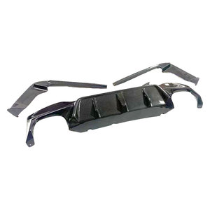 Diffusore paraurti posteriore in fibra di carbonio 3D con Spitter laterale per BMW G30 G31 520 <span class=keywords><strong>530</strong></span> 540 550 e <span class=keywords><strong>F90</strong></span> M5 2017-2023 - Product Image 3