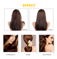 Kondisioner Tanpa Bilas Private Label Peningkat Ketahanan & Elastisitas Keratin Perawatan Rambut Sangat Rusak NO.2.Treatment