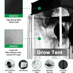 4x4 לגדול ערכות אוהל עם 400 מתקפל ואט <span class=keywords><strong>700w</strong></span> הוביל לאוהל בתוך אור מאוורר לגדול אורות מתכווננת מלאה ספקטרום - Product Image 6