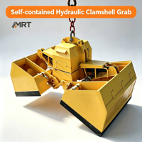 Grue de manutention super capacité pour le chargement de marchandises en vrac sur les navires, déchargement en quai, grue hydraulique télécommandée sans fil