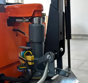 Baijiang Semi-Elektrische 3.0 Ton Model 550 Pallet Jack Lift Met Lithium Batterij Elektrische Off-Road Heftruck