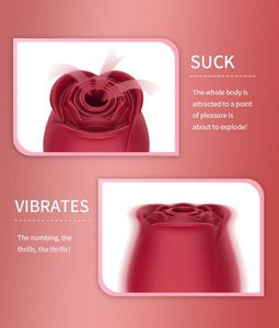 Оптовый магазин секс-игрушек LOVE: лучшие товары-хиты продаж в интернете — вибратор-соска в форме розы - Product Image 6