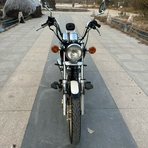 Une génération de motos classiques japonaises importées Yamaha Lingji 125 Cruising Crown Prince avec démarrage électrique et au pied - Product Image 6