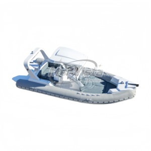 Bateau de pêche en fibre de verre Hypalon/PVC haute vitesse 23 pieds 680 cm certifié CE, vente chaude pour les pêcheurs en lac et en mer - Product Image 6