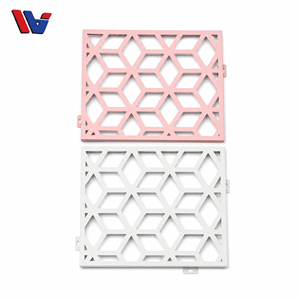 Mur-rideau en aluminium moderne, revêtement extérieur de bâtiment en PVDF anti-corrosion, taille personnalisable - Product Image 1