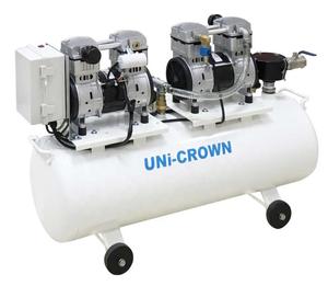 Sistema de Bomba de Vacío Médica sin Aceite UN-602VT, 2.5HP AC220V, Estructura de Pistón Oscilante, Uso Industrial - Product Image 2