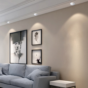 Toseo, luz de techo LED moderna hecha a medida, Chip Cob, luz descendente empotrada IP20, sala de estar, dormitorio, oficina, disponible, 3W, 5W, 7W, Aluminio - Product Image 6