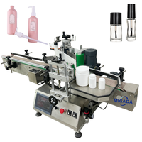 Machines d'étiquetage automatique de bouteilles rondes, applicateur d'étiquettes, machine d'impression d'étiquettes, machine d'étiquetage de flacons pour cosmétiques et aliments