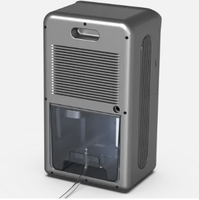 1L/jour Déshumidificateur portable intelligent pour la maison Salle de bain Affichage LED Déshumidificateurs électriques purificateurs d'air