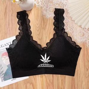 สปอร์ตบราลูกไม้ด้านหลังสวยสำหรับผู้หญิงบราแต่งลูกไม้สไตล์ใหม่ชุดชั้นในกีฬาสำหรับเด็กผู้หญิงบราเล่นโยคะ - Product Image 6