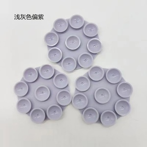 Silicone Vòng Sucker phụ kiện đồ chơi 9 Sucker tiêm nhựa modling loại điện thoại di động dính may cung cấp - Product Image 2