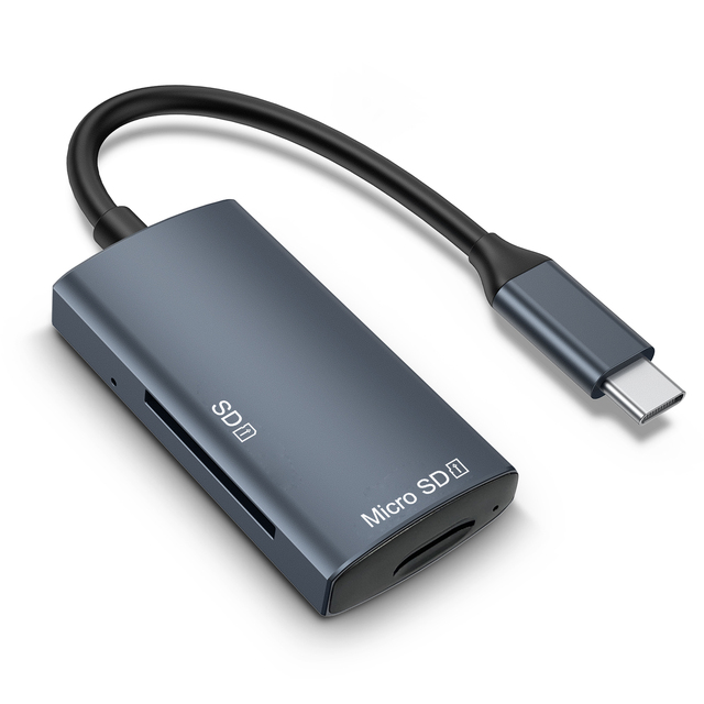 Reader Sd Memory Card Reader Phone TF SD4.0 Type c 3 in 1 Usb c to Usb Camera Memory Card Reader