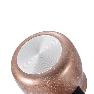 Cafetera árabe nueva cafetera de aluminio jaspeado juego de tazas de té con mango de <span class=keywords><strong>grano</strong></span> de madera elegante y práctica taza de café - Product Image 5