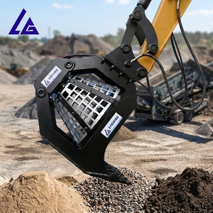 LIGONG Godet de criblage vibrant type Riddle pour excavatrice de 3,5 à 30 tonnes, pour la séparation des sols sur site minier, Prix usine CE - Product Image 5