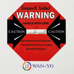 ตัวบ่งชี้ความเสียหายจากการบรรจุ - ตัวบ่งชี้แรงกระแทก (50G) Wan-Yo - Product Image 1