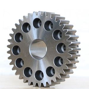 Rueda dentada doble de acero inoxidable HXMT Juego de engranajes de metal de enfriamiento de alta frecuencia de la fábrica de Shenzhen - Product Image 3