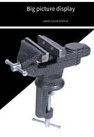 Étau de table en acier à haute teneur en carbone OEM pour la menuiserie/le soudage, forte force de serrage, application industrielle, personnalisation OEM prise en charge