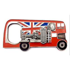 Abrebotellas de imán de nevera de recuerdo turístico de Metal 3D de Italia Hawaii Venecia personalizado - Product Image 4