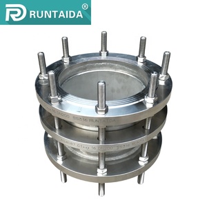 Runtaida Rohrverschraubung Doppelflansch Flexible Kupplung Kohlenstoffstahl Demontageverbindung - Product Image 2
