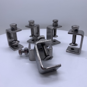 Tiger Heavy-Duty C-<span class=keywords><strong>Clamp</strong></span> Edelstahl Holz bearbeitungs klemme Breite Backen öffnungen Kabel clip Schnalle für Holz Stahl Bearbeitung Zoll - Product Image 3