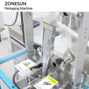 Zonesun ZS-FS240LS tự động mật ong sốt cà chua nước sốt dán nhỏ gói dọc hình thức điền niêm phong máy - Product Image 5