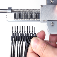 Nouvelle arrivée 6D Machine à outils d'extension de cheveux Kit support en métal perruque tête stabilité Logo personnalisé impression perruque fonction gonflable pour les femmes