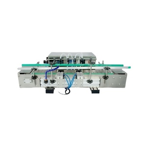 Automatic 4 Nozzle Small Liquid Filling <b>Machine</b> for Milk <b>Juice</b> Soda Chemicals for Apparel Packaging Plastic Cartons Electric - Product Image 1