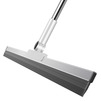 BassQueen Raclette Magique Rotative Blanche 180° en PPF EVA avec Manche en Acier Inoxydable et Caoutchouc PPR, Logo Personnalisé, En Stock